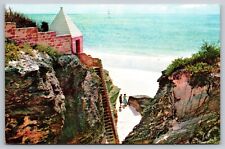 Bermuda A Secluded Cove Pan American A.O. Smith Water Heater Ad Vtg Postcard picture