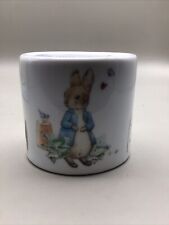 Wedgwood Beatrix Potter  Peter Rabbit Oval Bank-made in England Boy baby decor. picture
