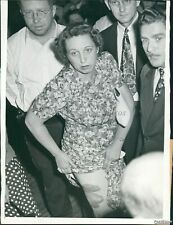 1942 Edna Schroeder Beaten With Club For Slow Playing Chicago Courts Photo 6X8 picture