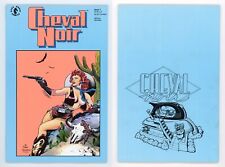 Cheval Noir #7 (VF/NM 9.0) Iconic DAVE STEVENS Cover Art GGA 1990 Dark Horse picture