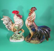 Vintage ROOSTER FIGURINE, SCULPTURE Decor, Farm House, Country Style, Kitchen... picture