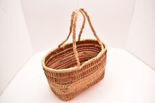 Nootka Makah Gathering Basket NW Coast Native American Indian Pictorial W handle picture