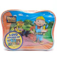 Bob the Builder 3 DVD Lunchbox Set Kids Cartoon DVDs Brand New Sealed picture