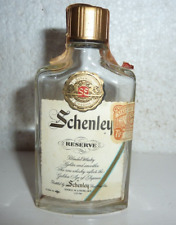 Vintage Schenley Reserve Whisky Empty Miniature Bottle picture