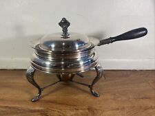Vintage Silverplate Chafing Dish With Stand excellent large picture