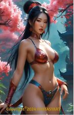 Sexy Hot Asian Anime Girl Model Premium quality photo print 11