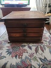 Old Wooden Toolbox 4 Drawer picture