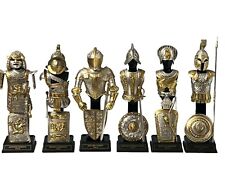 Franklin Mint - Warrior Armor through the Ages Set of 6 picture