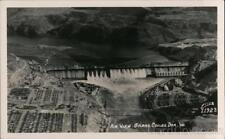 RPPC Grand Coulee,WA Air View,Grand Couler Dam Grant County Washington Ellis picture