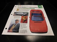 1965+ Ferrari Dino To Modena Spec Sheet Brochure Photo Poster picture