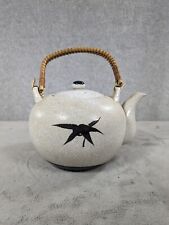Vintage Ceramic Teapot from Japan Flower Design 5