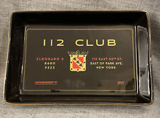Rosanna Jazz Age Collectible 112 Club Accent Tray Porcelain Black Gold EUC picture