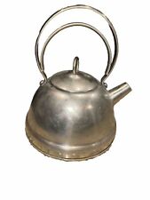 Vintage Stainless Steel Whistling Tea Kettle Teapot 2Qt 9Cup picture
