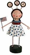 ESC & Co USA GIRL patriotic collectible figurine, Lori Mitchell, 13309 NIB picture