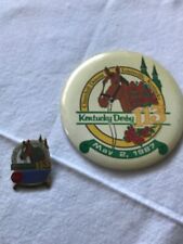 2 Kentucky Derby 113 ABC Sports May 2 1987 Lapel Hat Pin and Button 3