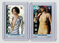 Lisa Edelstein rare MH Robusto #'d x/3 Tobacco card no. 491 picture