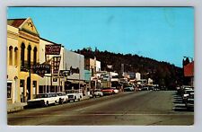 Quincy CA-California, Scenic Street View, Antique, Vintage c1978 Postcard picture