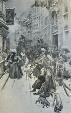 1903 Paris Pawnshops illustrated picture