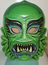 Retro-a-go-go Ghoulsville Wall Mask Fish Face Creature Ben Cooper Halloween picture