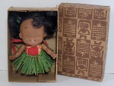 Vintage Happiness Is Aloha Baby Doll Lanakila Crafts Honolulu Hawaii picture