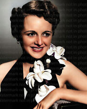 Mary Astor 8x10 RARE COLOR Photo 616 picture