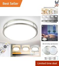 Super Bright Modern LED Ceiling Light - Remote Control - 17.6