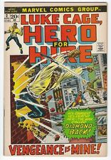 Luke Cage, Hero For Hire #2 KEY Marvel Comic Bronze Age  FINE picture