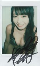 Kiho Sakurai autographed cheki Japan limited instax photo picture