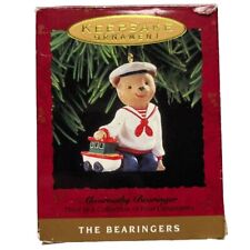 Hallmark Keepsafe Ornament Abernathy Bearinger Sailor Bear 1993 in box picture