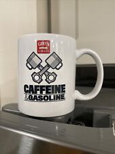 Hard To Find & Rare Griot's Garage Promo Gasoline & Coffee Ceramic Mug/Cup EUC picture