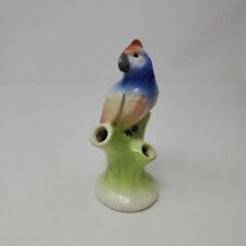 Czech Bird Vase with 3 openings red dime mark figure Vintage picture