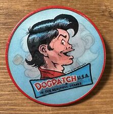 Dogpatch USA Vintage Button 1975 Amusement Park Pinback Button Flasher Flicker picture