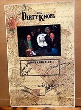 The Dirty Knobs Vintage Autographed Poster Belly up gig 2002 picture