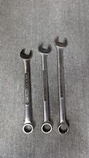 Lot of 3 Used CRAFTSMAN Forged USA Combo Wrenches  1