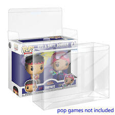 Clear Box Protector Case For Funko Pop 2 Pack Vinyl Figures Collectibles Display picture