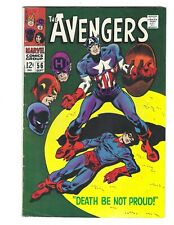 Avengers #56 1968 FN+  Baron Zemo How Captain America Froze  Combine Ship picture