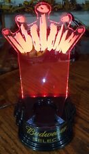 BUDWEISER SELECT BEER BOTTLE DISPLAY LIGHTED LED BAR NEW picture