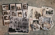 165 Antique PHOTOGRAPHS 1900s-1950s Huge Assortment Families Some Dated  picture