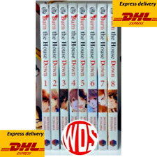 New BURN THE HOUSE DOWN Manga Complete Set Vol 1-8 END English Version -Fast DHL picture