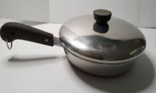 Revere Ware Copper Bottom Skillet With Lid 8.25