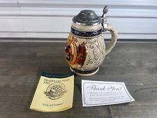 🍺 1997 Anheuser Busch Pride and Tradition Budweiser Lidded Stein picture