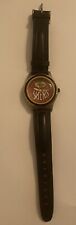 Authentic VTG 90s Leather Men's SAN FRANCISCO 49ers NFL collectible Watch Rare picture