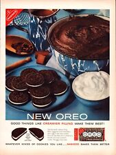 Vintage Print Ad -1960 Oreo Cookies picture