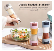 Double Head Salt and Pepper Shakers, Salt Shaker Spice Shaker Seasoning, 2 Color picture