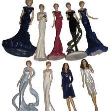 Lot of 9 Princess Diana/ Kate  PRINCESS Collection W/Figurines by Hamilton picture