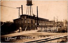 Stimpson Scale and Electric Co. Factory Northville Michigan 1910s RPPC Postcard picture