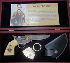 1887 John Henry Doc Holliday Revolver Shaped Pocket knife/Keyring /box 1851-1887 picture