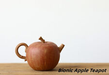 170cc chinese Yixing Handmade Zisha Duan clay Teapot Apple Hu GongFu Tea Pot picture