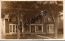 Real Photo Residence Of E.M. Quinn At Clayville New York NY RP RPPC K374 picture