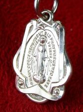 Bertha's Estate 1930 Catholic Miraculous Medal Centennial Sterling Silver Medal picture